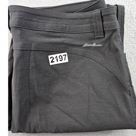 Eddie Bauer First Ascent Cargo Pants Womens Size 12 Gray Hiking Stretch Flexible - Picture 11 of 11